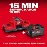 Milwaukee M18 18V Lithium-Ion REDLITHIUM FORGE XC6.0 Battery Pack (2-Pack)
