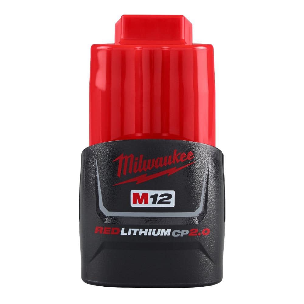 Milwaukee M12 12-Volt REDLITHIUM CP2.0 Compact Battery Pack (2.0 Ah)