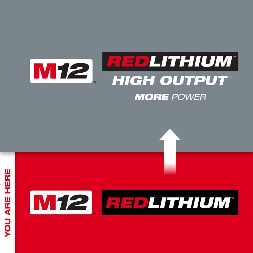 Milwaukee M12 12-Volt REDLITHIUM CP2.0 Compact Battery Pack (2.0 Ah)