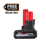 Milwaukee M12 12-Volt REDLITHIUM High Output XC5.0 Battery Pack (5.0Ah)
