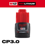 Milwaukee M12 12-Volt REDLITHIUM Extended Capacity Battery Pack Combo with XC 6.0Ah and CP 3.0Ah Batteries