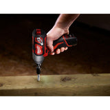 Milwaukee M12 12V Li-Ion Cordless Drill/Driver & 1/4 in. Impact Driver Combo Kit with Two 1.5Ah Batteries, 30‑Min Charger, Bag (2-Tool) + Bit Set