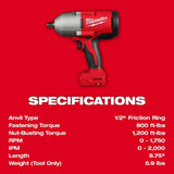 Milwaukee M12/M18 12/18V Lithium‑Ion Cordless 3/8 in. Ratchet & 1/2 in. Impact Wrench Combo Kit w/ Socket Set (17‑Piece)