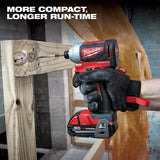 Milwaukee M18 18V Lithium-Ion Brushless Cordless Hammer Drill/Impact Driver/Circular Saw Combo Kit, 3-Tool with 2 Batteries (Model 2893-23CX)