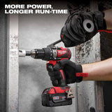 Milwaukee M18 18V Lithium-Ion Brushless Cordless Hammer Drill/Impact Driver/Circular Saw Combo Kit, 3-Tool with 2 Batteries (Model 2893-23CX)