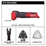 Milwaukee M12 FUEL 12V Cordless Hammer Drill & Impact Driver with M12 23‑Gauge Pin Nailer and M12 FUEL Oscillating Multi‑Tool Combo Kit