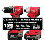 Milwaukee M18 18-Volt Lithium-Ion Brushless Cordless Compact Hammer Drill/Impact 2-Tool Combo Kit with 2 Batteries and M18 FUEL Jig Saw