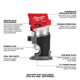 Milwaukee M18 FUEL 18-V Lithium-Ion Brushless Cordless Hammer Drill and Impact Driver Combo Kit (2-Tool) with Router