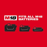 Milwaukee M18 FUEL 18V Lithium-Ion Brushless Cordless Combo Kit w/M18 FUEL 18-Gauge Brad Nailer & 2.0ah Battery