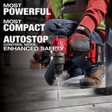 Milwaukee M18 FUEL 18V Lithium‑Ion Brushless Cordless Combo Kit, 5‑Tool with Two 5.0Ah Batteries, Charger & Tool Bag (Model 3697-25)