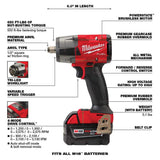 Milwaukee M18 FUEL 18V Lithium-Ion Brushless Cordless 7-Tool Combo Kit with Jig Saw & Compact Router, 2 Batteries & Charger