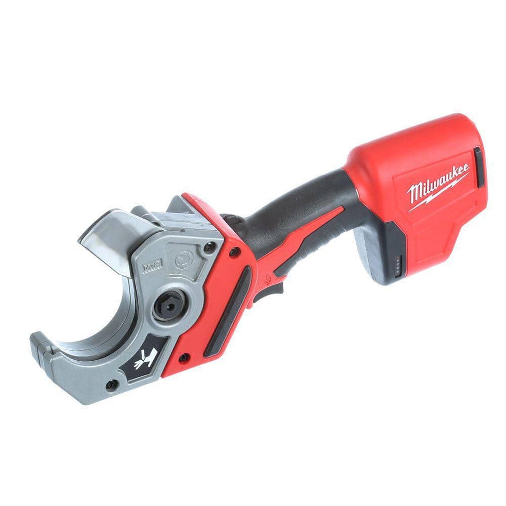 Milwaukee M12 12-Volt Lithium-Ion FORCE LOGIC Cordless Press Tool Kit, 3 Jaws, with M12 PVC Pipe Shear and Extra Battery