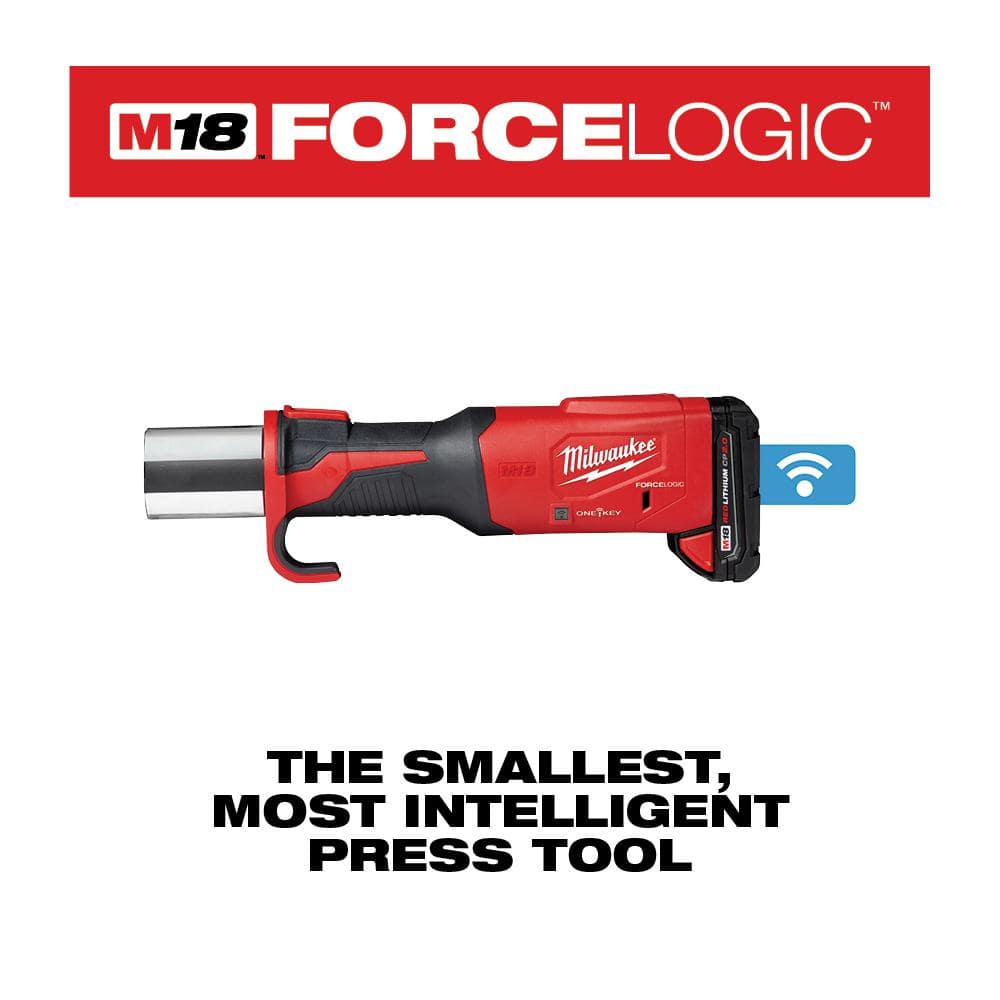 Milwaukee M18 18-Volt Lithium-Ion Brushless Cordless FORCE LOGIC Press Tool with ONE-KEY (Tool-Only)