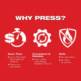 Milwaukee M18 18-Volt Lithium-Ion Brushless Cordless FORCE LOGIC Press Tool with ONE-KEY (Tool-Only)