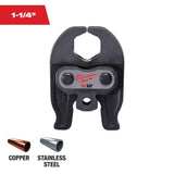 Milwaukee M12 Force Logic 1-1/4 in. Press Tool Jaw (49-16-2453)