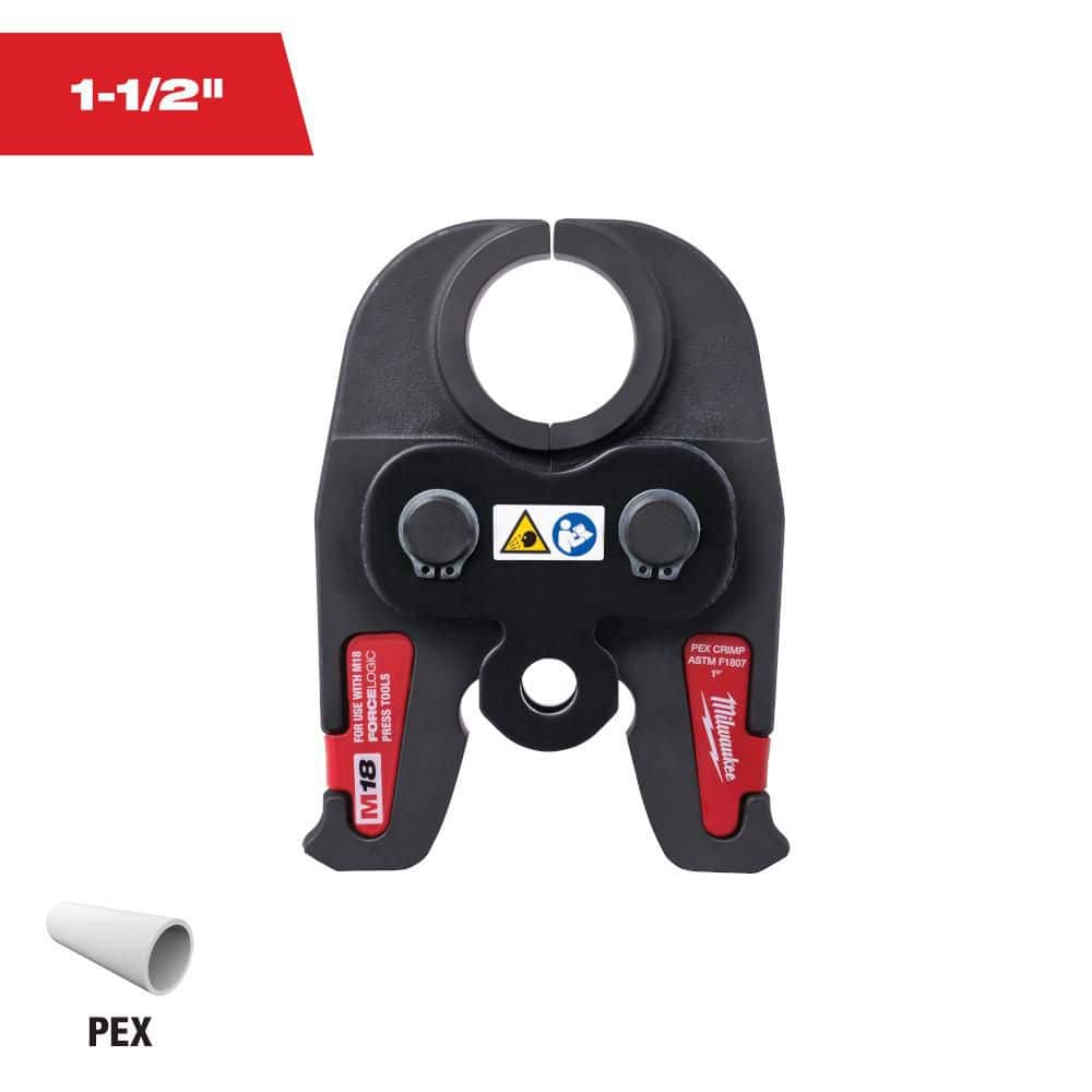 Milwaukee 1/2 in. PEX Crimp Jaw (F1807 & F2159) for M18 FORCE LOGIC Press Tools