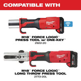 Milwaukee M18 Black Iron Press Tool Jaw & Ring Set for Viega MegaPress, 1/2 in.–2 in. (7-Piece)