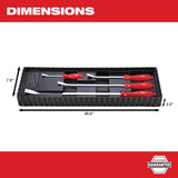 Milwaukee Pry Bar Set with Hook and Pick Set, 8-Piece (48-22-9214/48-22-9215)
