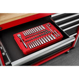 Milwaukee 1/4 in. Drive SAE/Metric Ratchet & Socket Mechanics Tool Set with 9 in. Extended Ratchet (51-Piece)
