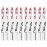 Milwaukee TORCH 9 in. 18 TPI Bi-Metal Metal Reciprocating Saw Blades, Medium Metal, 10-Pack (48-00-1788)