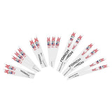 Milwaukee SAWZALL Metal Cutting Bi-Metal Reciprocating Blade Set, 16-Piece (Model 49-22-1216)