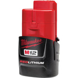 Milwaukee M12 12-Volt Lithium-Ion HACKZALL Cordless Reciprocating Saw Kit with (2) 1.5Ah Batteries, Charger & Hard Case