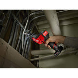 Milwaukee M12 FUEL 12-Volt Brushless Cordless HACKZALL Reciprocating Saw Kit with M12 Rotary Tool (2520-21XC + 2460-20)