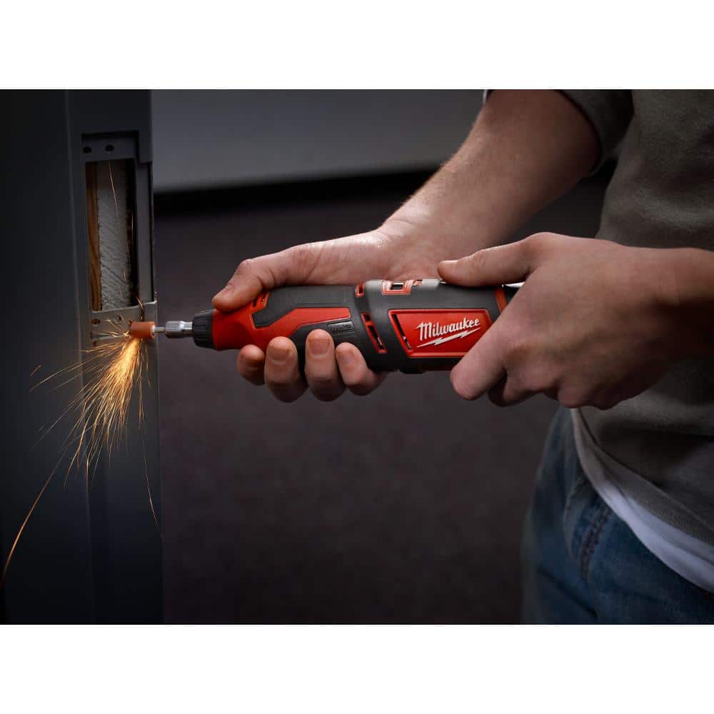 Milwaukee M12 FUEL 12-Volt Brushless Cordless HACKZALL Reciprocating Saw Kit with M12 Rotary Tool (2520-21XC + 2460-20)