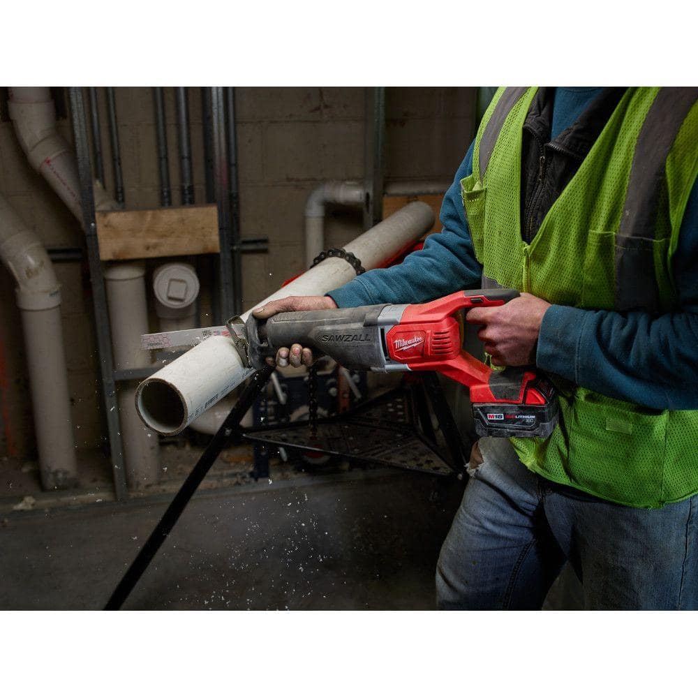 Milwaukee M18 18V Lithium-Ion Cordless SAWZALL Reciprocating Saw (Tool-Only)