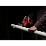 Milwaukee M18 18V Lithium-Ion Cordless HACKZALL Reciprocating Saw, Tool Only, with 6 in. TORCH Carbide Teeth Metal-Cutting SAWZALL Blade