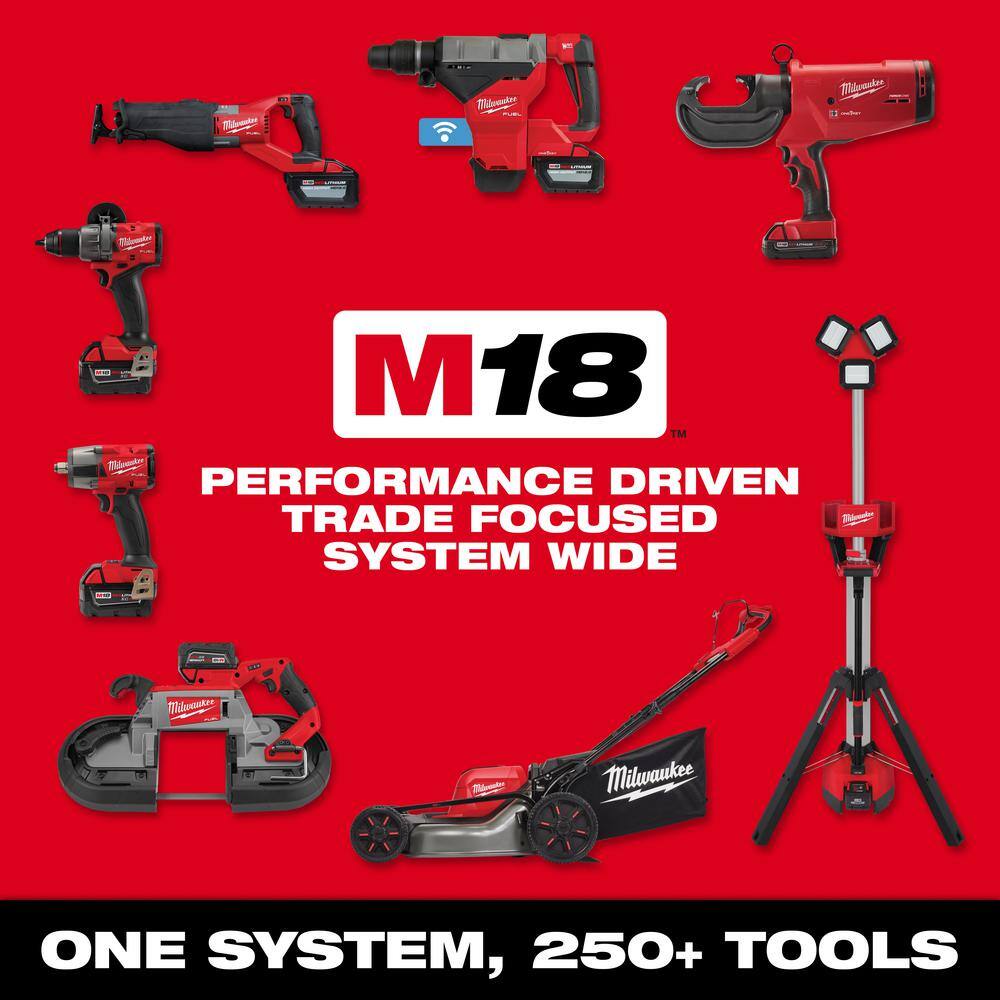 Milwaukee M18 FUEL 18V Lithium-Ion Brushless Cordless Super Sawzall Orbital Reciprocating Saw W/M18 FUEL 6 Gal. Wet/Dry Vac