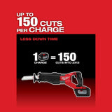 Milwaukee M18 FUEL 18V Lithium-Ion Brushless Cordless Super Sawzall Orbital Reciprocating Saw W/M18 FUEL SURGE Impact Driver
