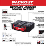 Milwaukee M18 FUEL 18V Lithium-Ion Brushless Cordless Super Sawzall Orbital Reciprocating Saw W/PACKOUT Radio and 8Ah Starter Kit