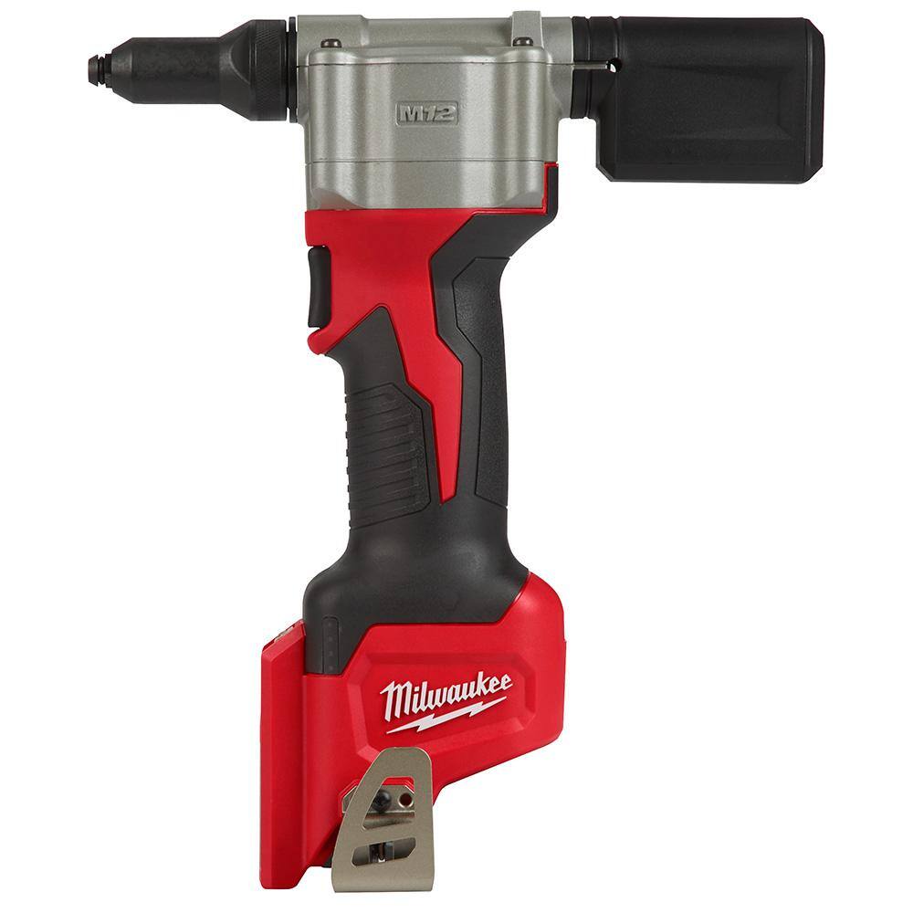 Milwaukee M12 12-Volt Lithium-Ion Cordless Rivet Tool (Tool-Only), 2550-20