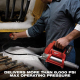 Milwaukee M12 12-Volt Lithium-Ion Cordless Rivet Tool Kit with M12 Grease Gun, 2550-22/2446-20
