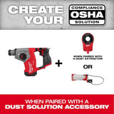Milwaukee M12 FUEL 12V Lithium‑Ion Brushless Cordless 5/8 in. SDS‑Plus Rotary Hammer Drill (Tool‑Only)