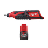 Milwaukee M12 12-Volt Lithium-Ion Cordless Rotary Tool, Tool-Only, 1/8 in. Collet, 5,000–32,000 RPM
