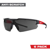 Milwaukee Tinted Safety Glasses with Anti-Scratch Lenses (3-Pack)