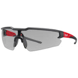 Milwaukee Safety Glasses with Gray Anti-Scratch Lenses (12-Pack)