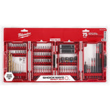 Milwaukee SHOCKWAVE Impact Duty Drill & Drive Bit Set, 75-Piece (Model 48-32-4030)