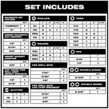 Milwaukee SHOCKWAVE Impact Duty Drill & Drive Bit Set, 75-Piece (Model 48-32-4030)