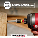 Milwaukee SHOCKWAVE Impact Duty Magnetic Insert Nut Driver Set, 5-Piece (1/4, 5/16, 3/8, 7/16, 1/2 in.)