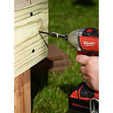 Milwaukee SHOCKWAVE Impact Duty Magnetic Insert Nut Driver Set, 5-Piece (1/4, 5/16, 3/8, 7/16, 1/2 in.)