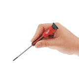 Milwaukee 4-Piece Precision Screwdriver Set, Phillips #1 & Slotted 1/8", 3/32", 1/16"