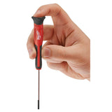 Milwaukee 4-Piece Precision Screwdriver Set, Phillips #1 & Slotted 1/8", 3/32", 1/16"