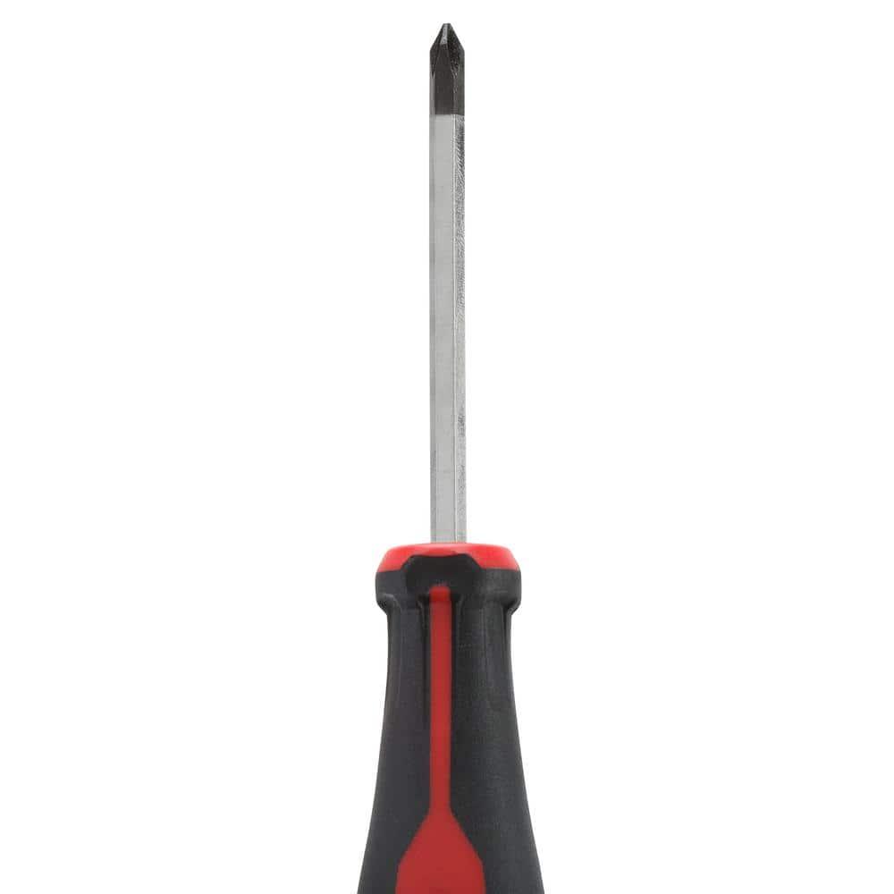 Milwaukee Phillips/Slotted Screwdriver Set with Tri-Lobe Handles, Magnetic Tips — 6-Piece (Model 48-22-2706)