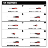 Milwaukee Combination Screwdriver and TORQUE LOCK Locking Pliers Kit (20-Piece)