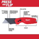 Milwaukee Screwdriver Set with FASTBACK Utility Knives, 10-Piece