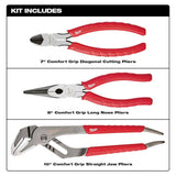 Milwaukee Multi-Bit Screwdrivers & Pliers Hand Tool Set (8-Piece)