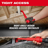 Milwaukee AIR-TIP 1-1/4 in. to 2-1/2 in. 4-in-1 Right Angle Tool & Brush Wet/Dry Shop Vacuum Attachment with Bag (5-Piece)